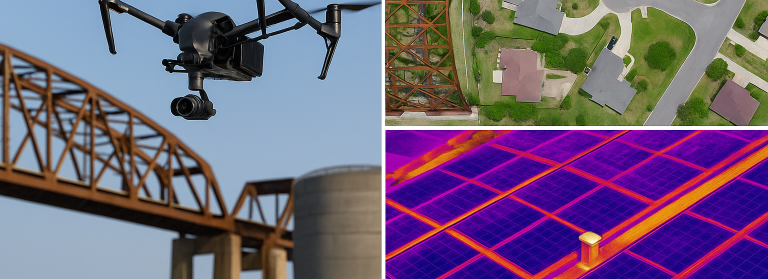 Commercial Drone Services for Inspections, Mapping & Thermography